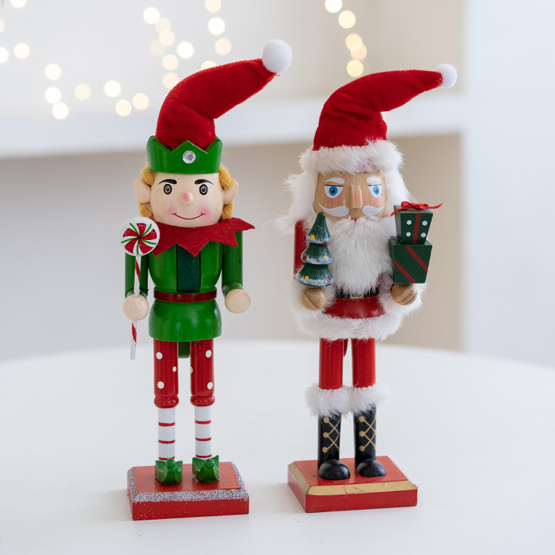 Nutcracker Figurine - 27 cm neuer europäischer Stil alter