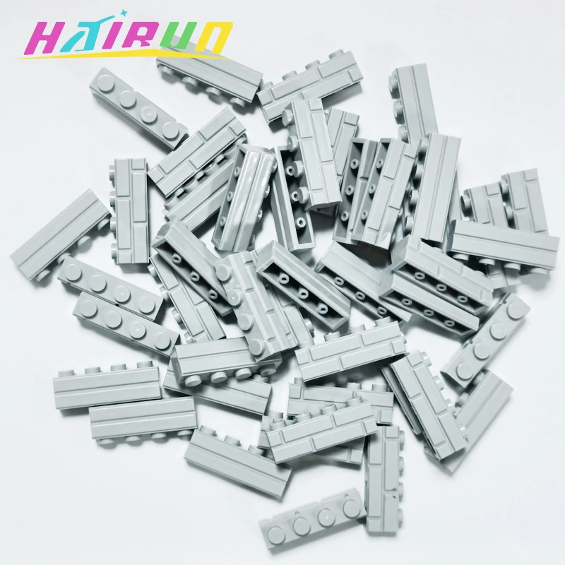 Lego Set City - 100Pcs Baustein Simulation Stadt Wand Ziegel