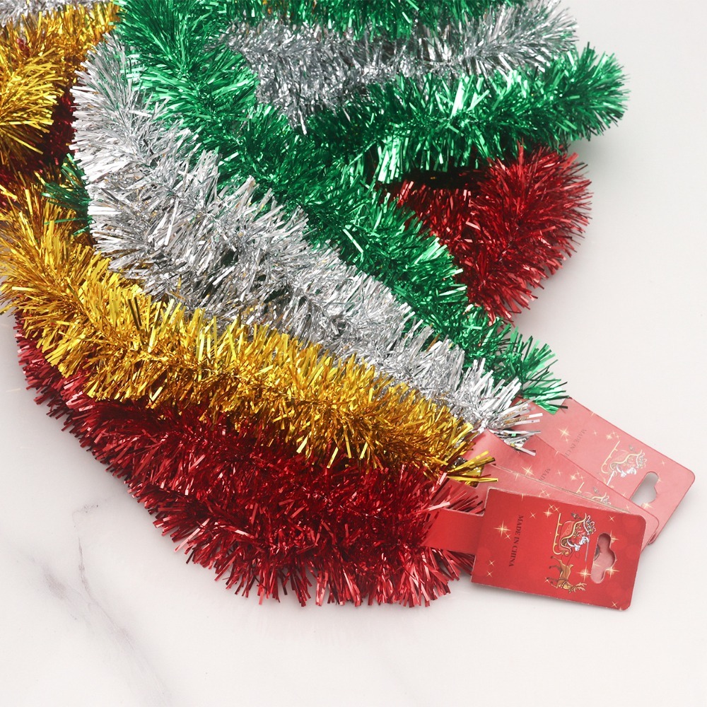 2M Weihnachtsblumenband, Weihn – Tinsel Garland Decoration Bewertung und Preis