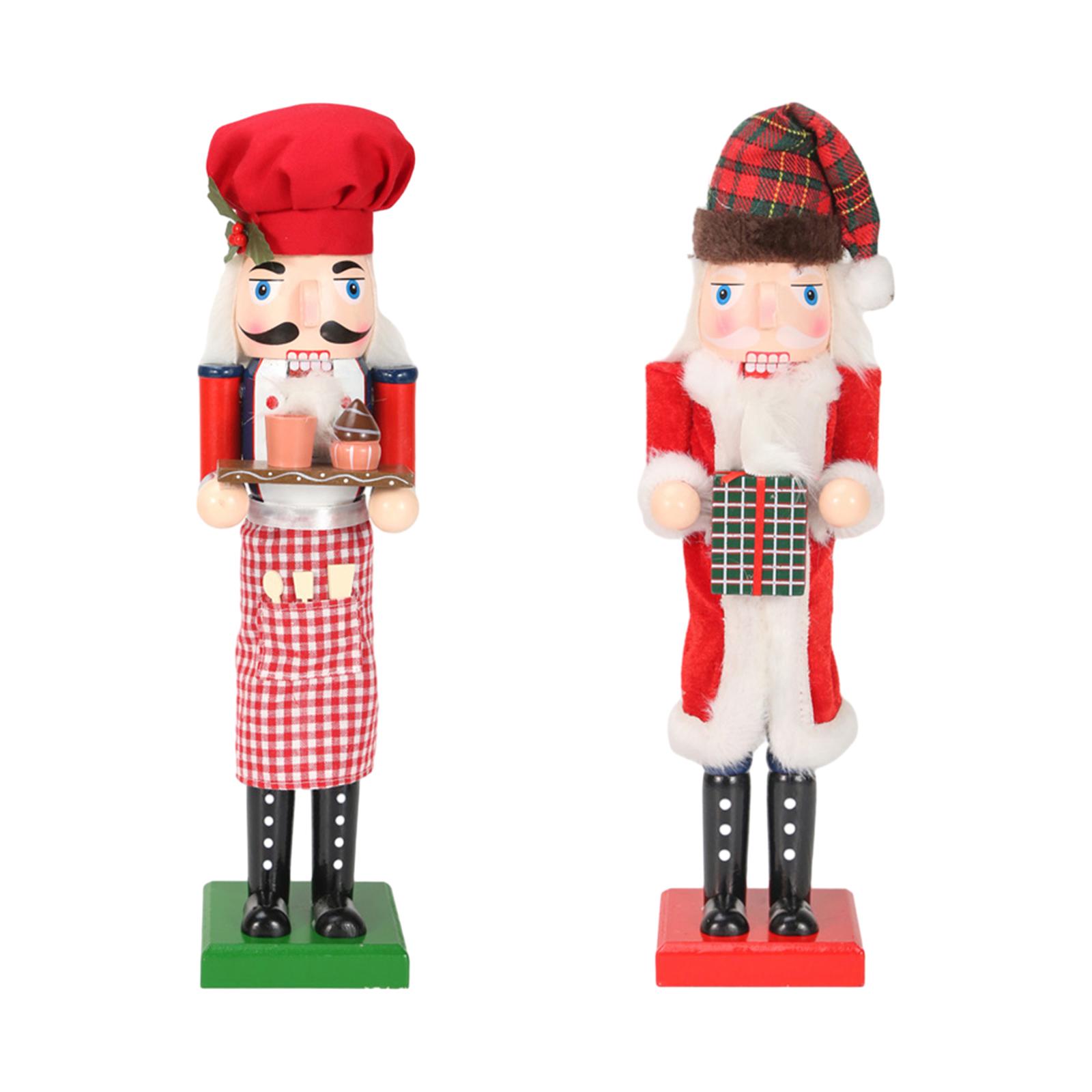 36 cm Holz-Nussknacker-Ornamen – Nutcracker Figurine Bewertung und Preis