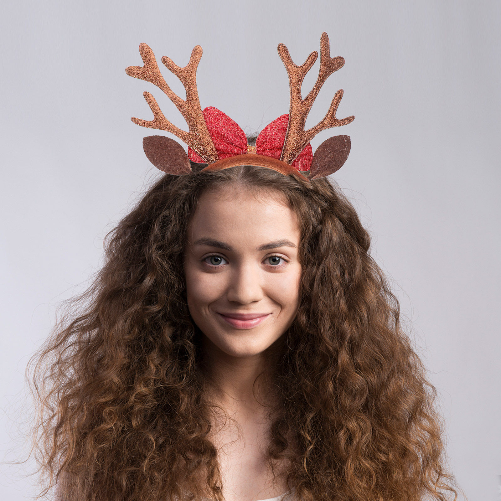 Weihnachts-Rehgeweih-Haarband  – Reindeer Antlers Headband Bewertung und Preis