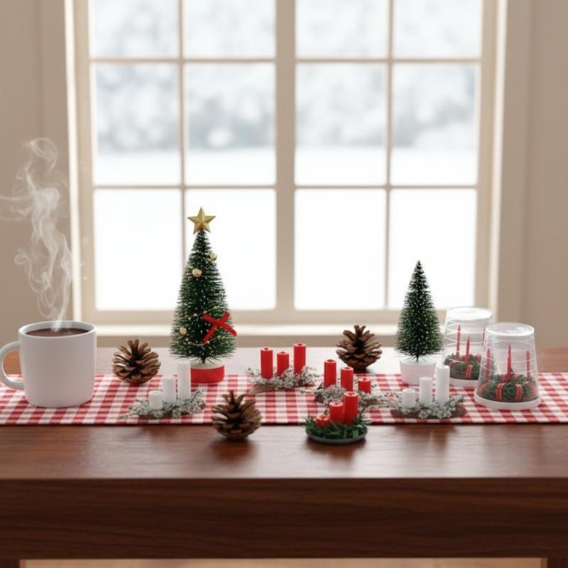 ! 1:12 Miniatur-Puppenhaus Wei – Holiday Candle Set Bewertung und Preis