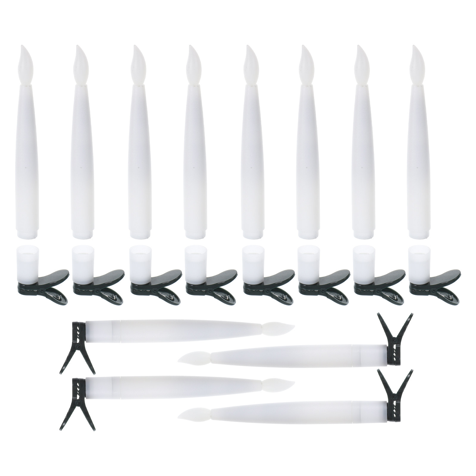 12 Sets Weihnachtsbaum-LED-Dek – Holiday Candle Set Bewertung und Preis