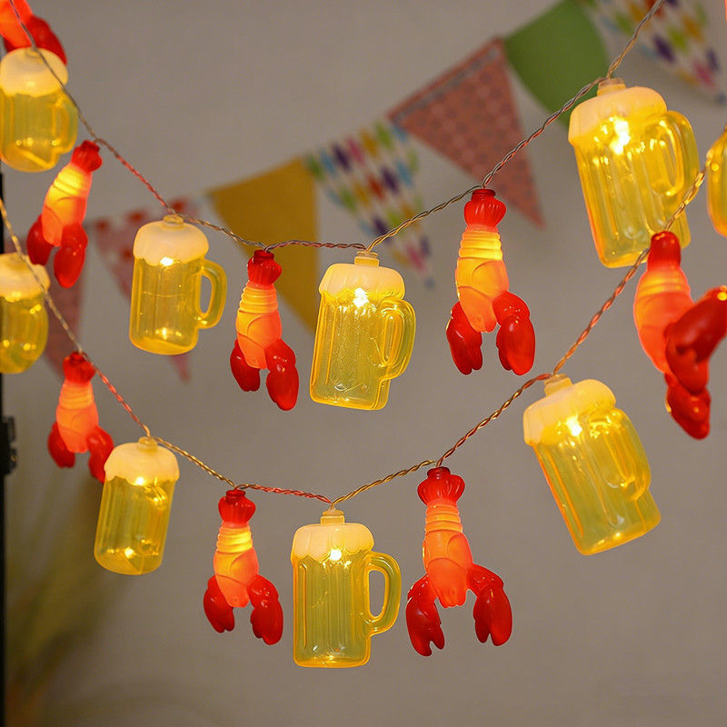 Bierkrug & Hummer-Lichterkette – Led Fairy String Lights Bewertung und Preis
